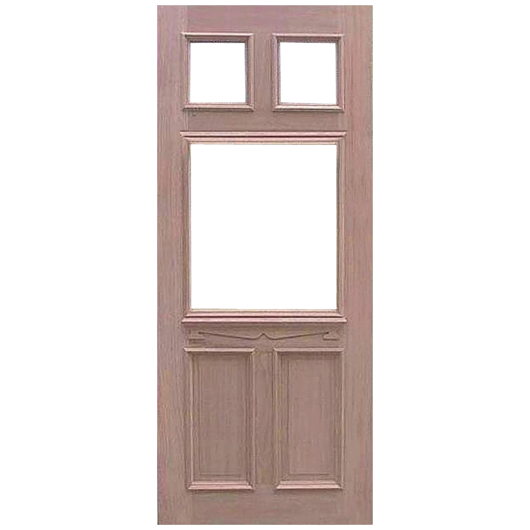 Federation Flat Top GL Solid Timber Door HM