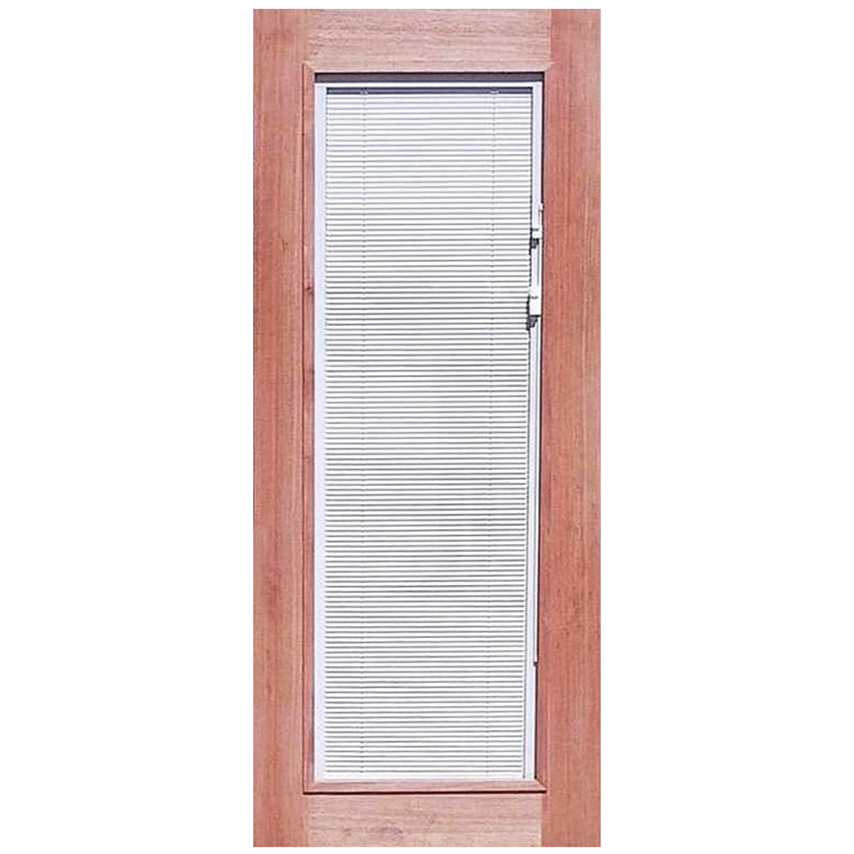 French 1L Solid Timber Door with Venetian