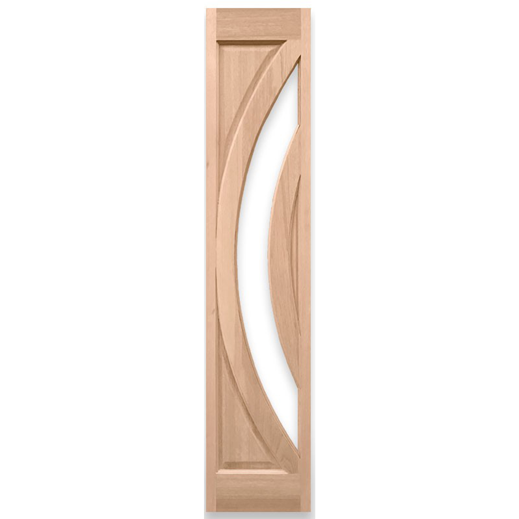 Ascot-1G Solid Timber Sidelight