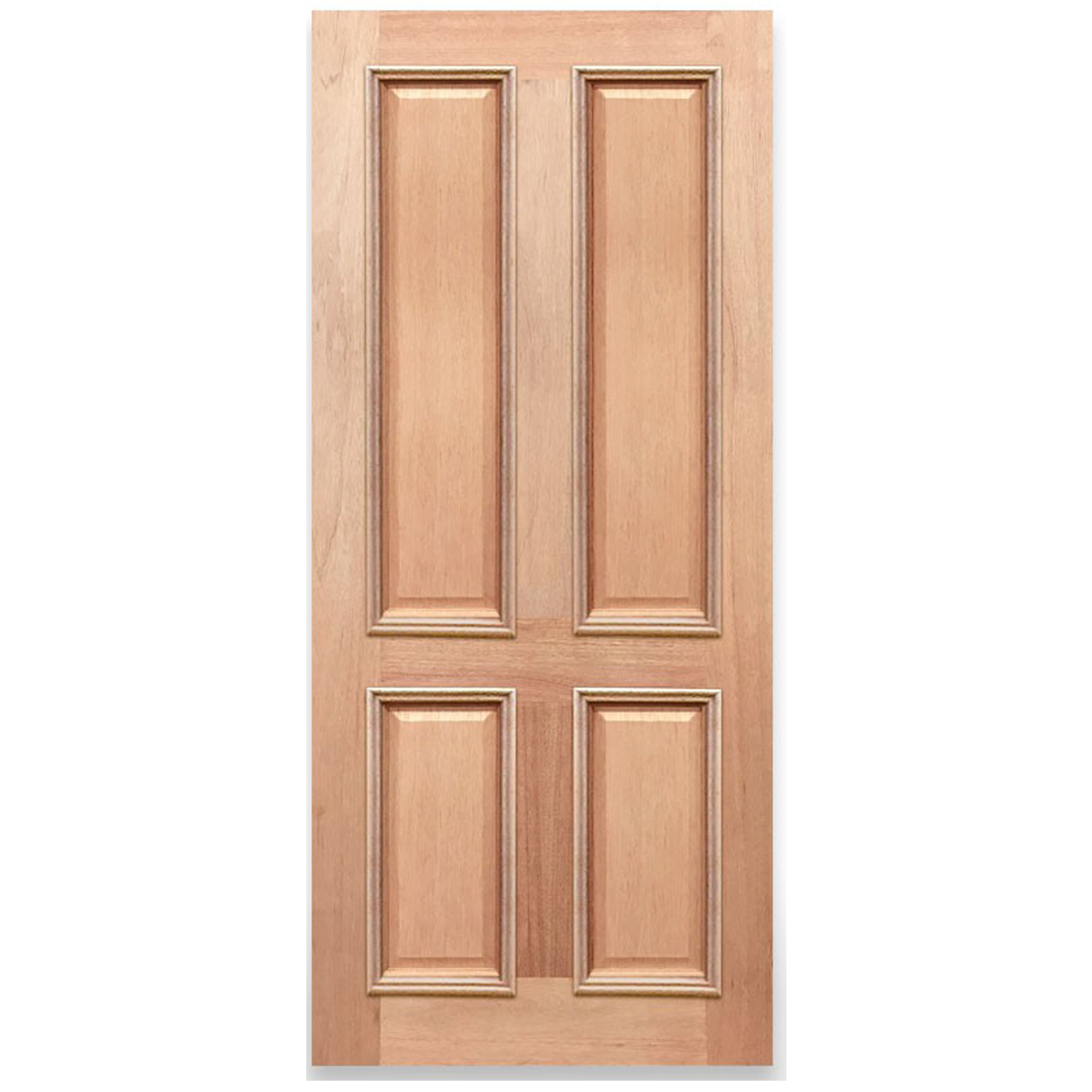 Colonial 4P Solid Timber Door HM