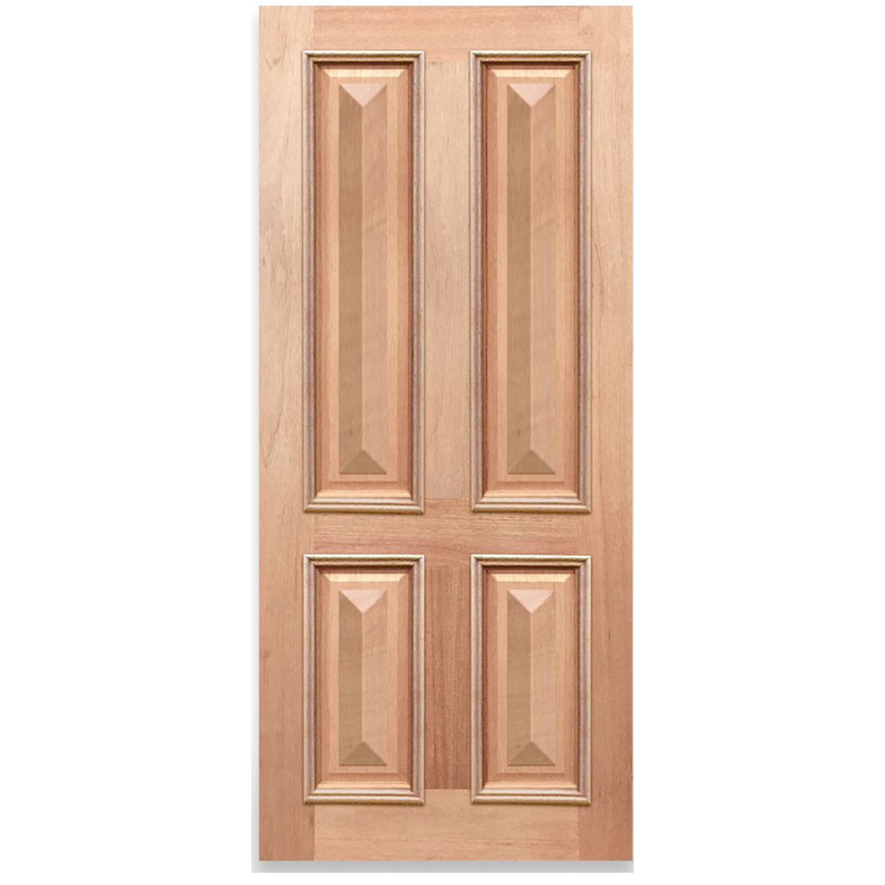 Colonial 4P Solid Timber Door HMCB