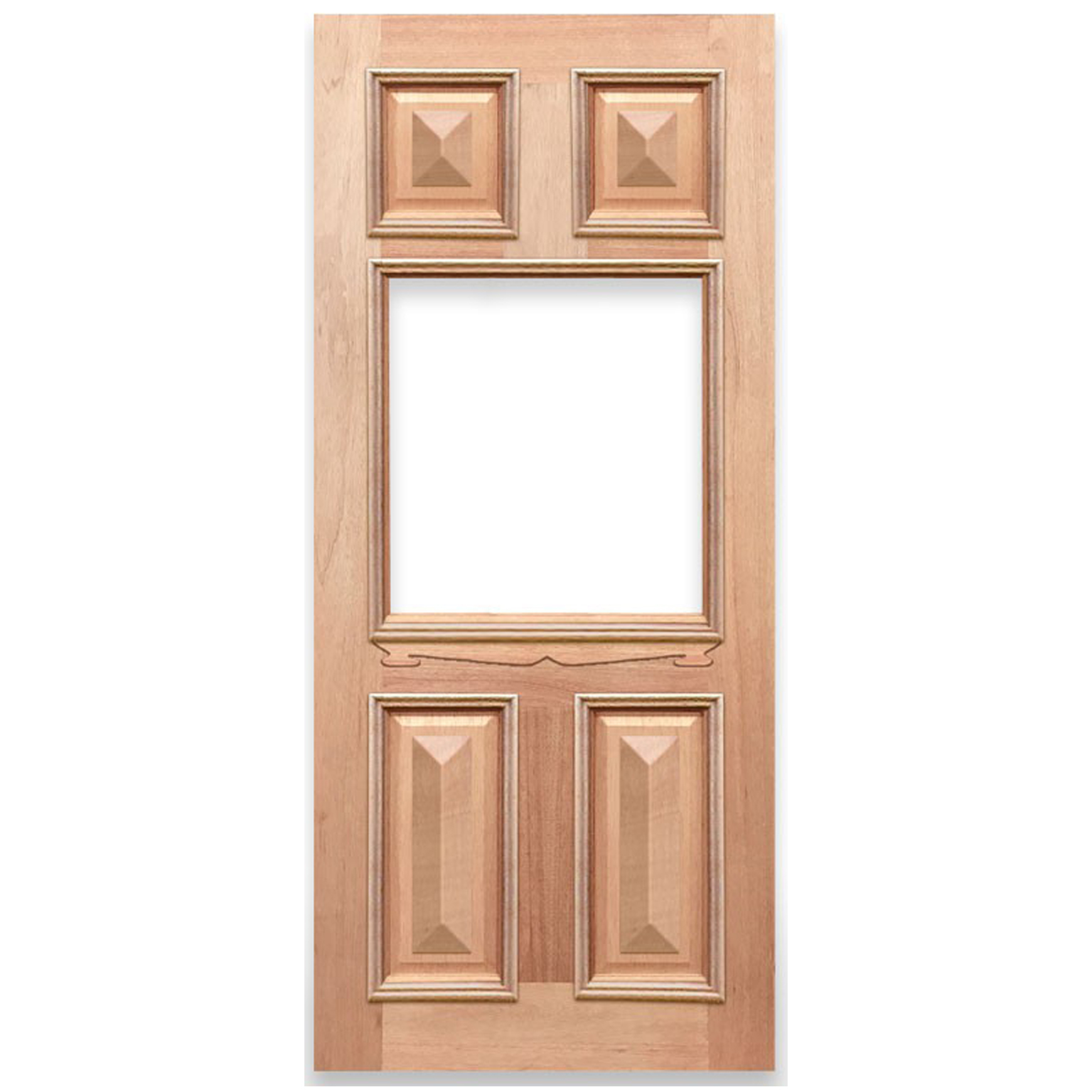 Federation Flat Top Solid Timber Door HMCB