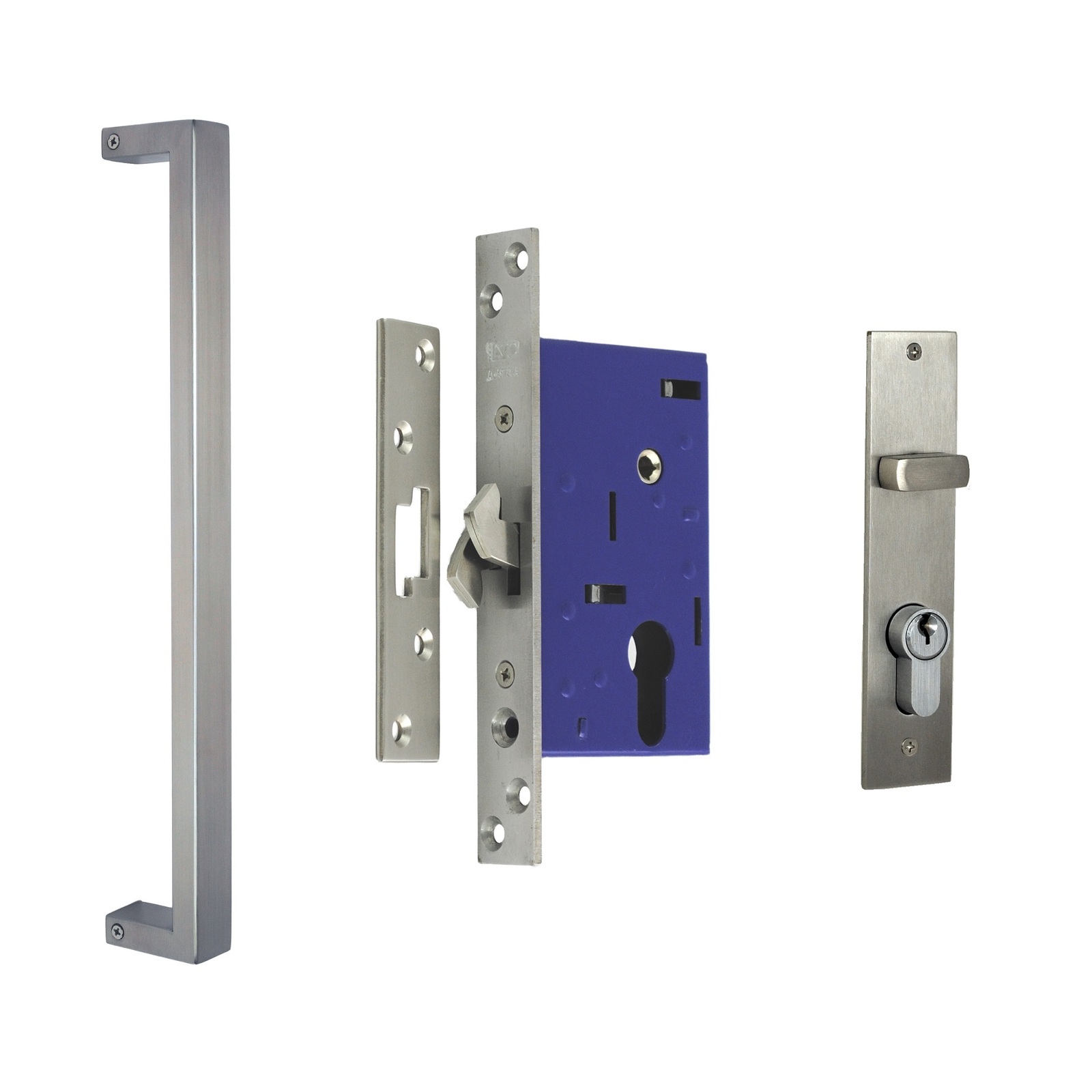 Nidus Ozi-2 Sliding Door Mortice Lock With Pull Handle