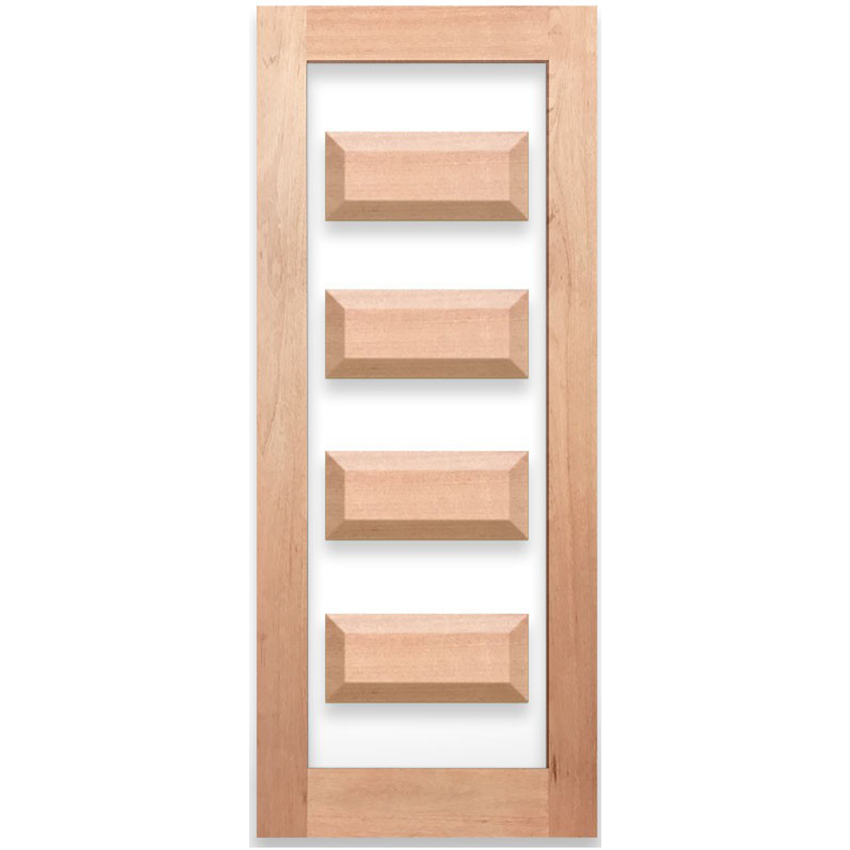 OD6 Modern Solid Timber Door