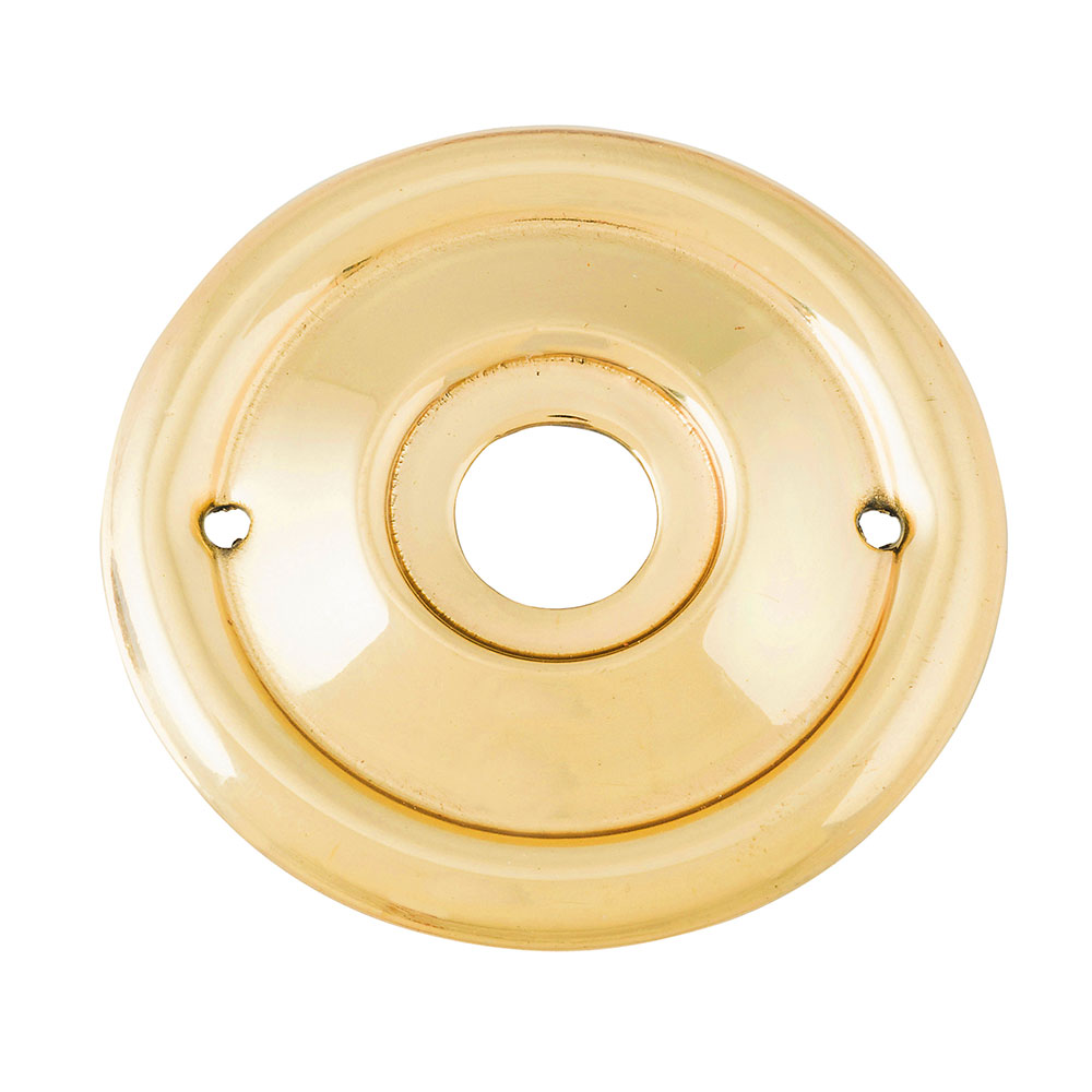 Tradco Milled Edged Knob Backplate