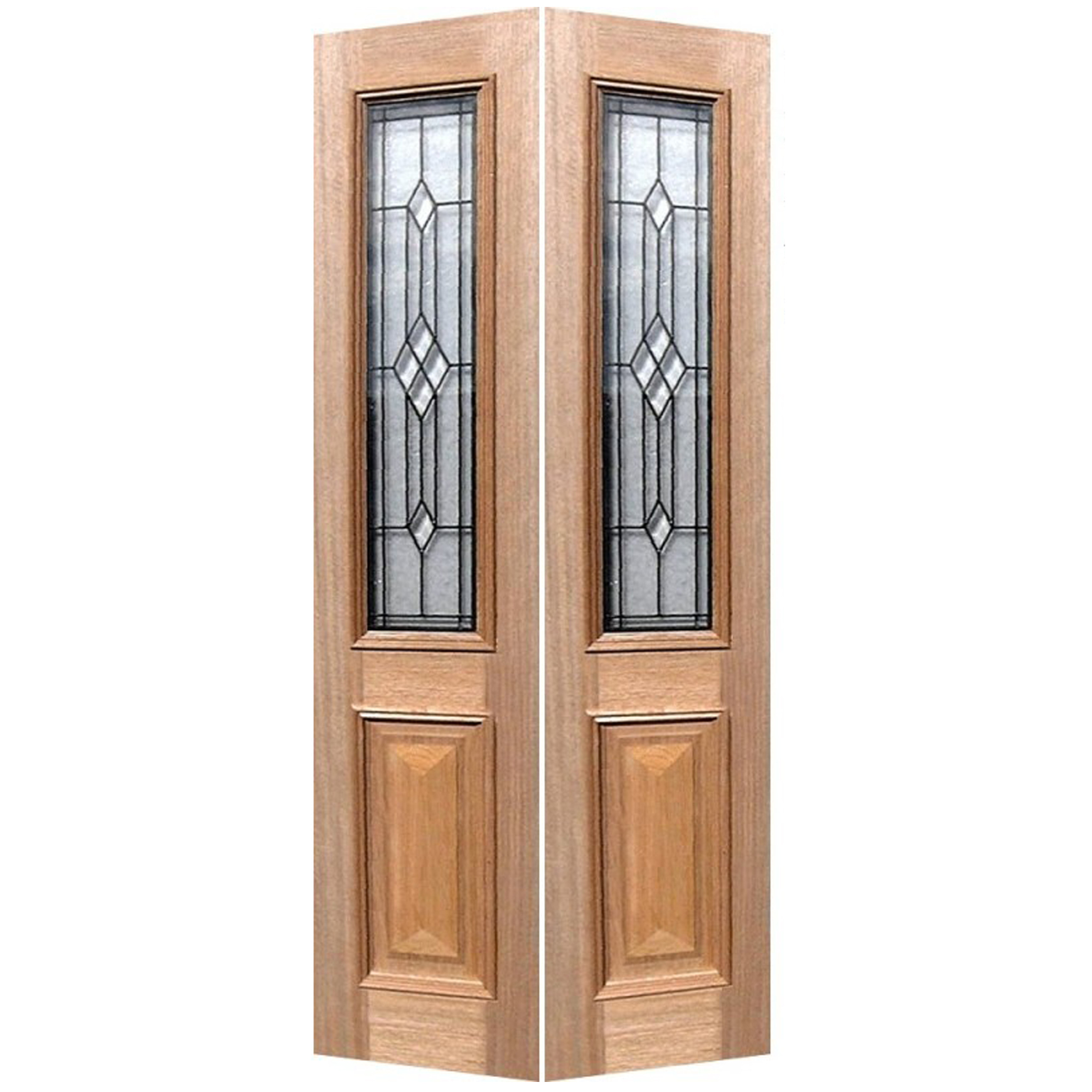 Traditional Solid Timber Bifold HMCB 6-Diamond